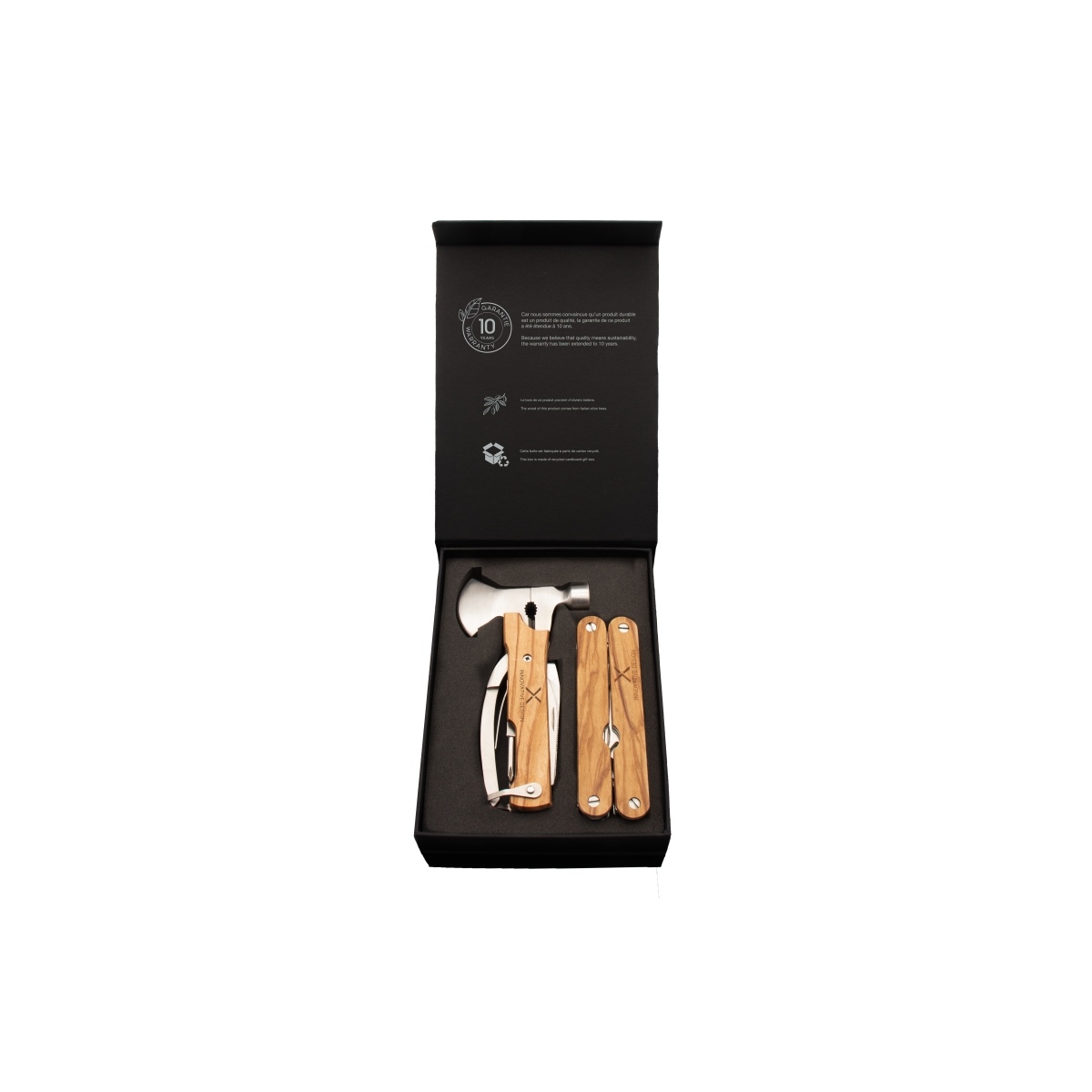 Set d'outils en bois d'olivier (Import) 2