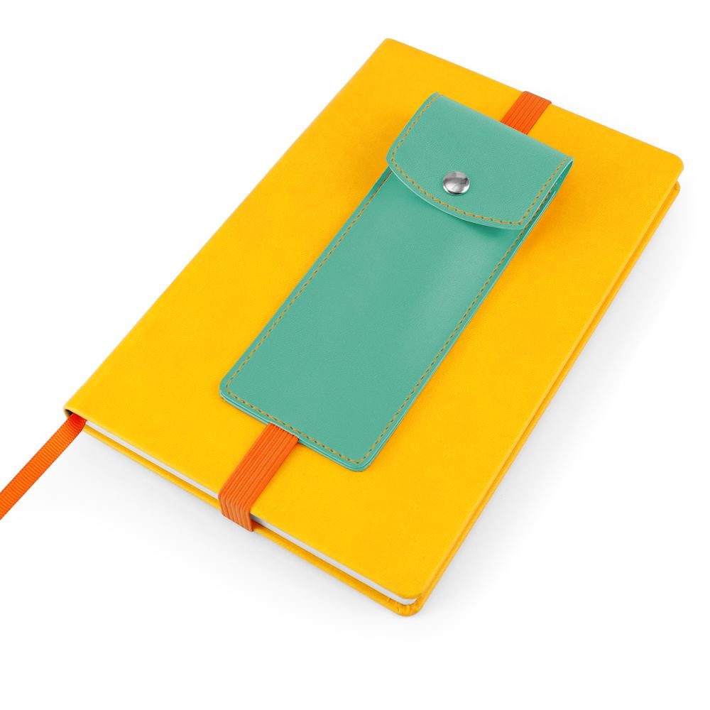 Porte-stylo pour carnet en PU 2