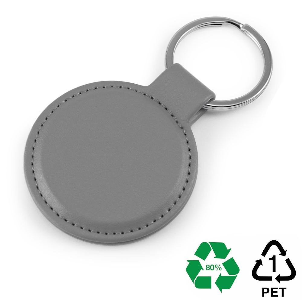 Porte-clé rond en rPET