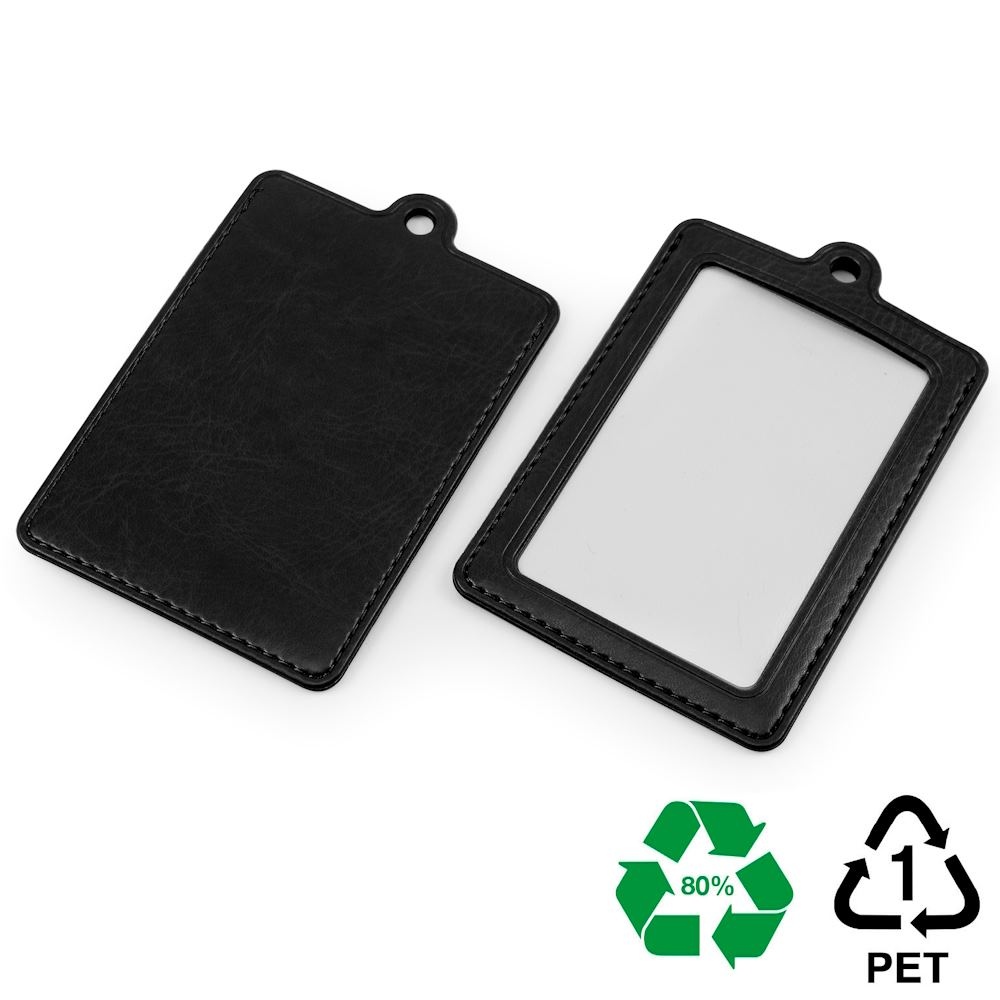 Porte-badge souple en rPET 2