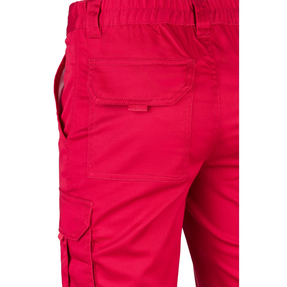 VL LUGH. Pantalon stretch, multipoches (240g/m²) en coton (46%), EME (38%) et polyester (16%) 26