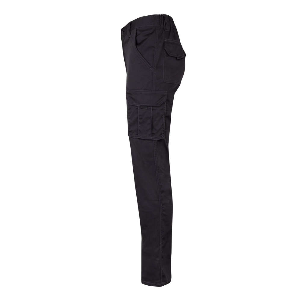 VL LUGH. Pantalon stretch, multipoches (240g/m²) en coton (46%), EME (38%) et polyester (16%) 13