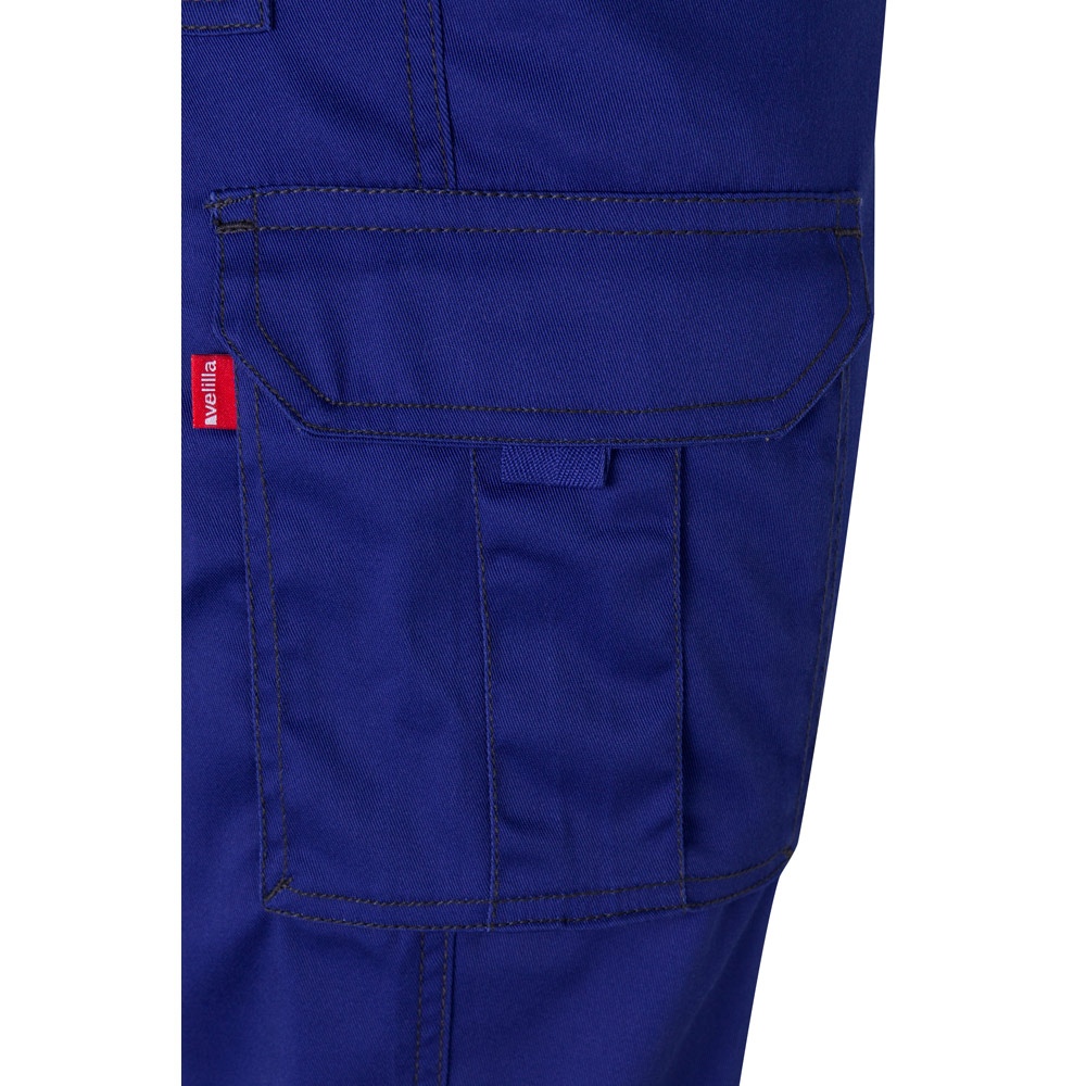 VL LUGH. Pantalon stretch, multipoches (240g/m²) en coton (46%), EME (38%) et polyester (16%) 45