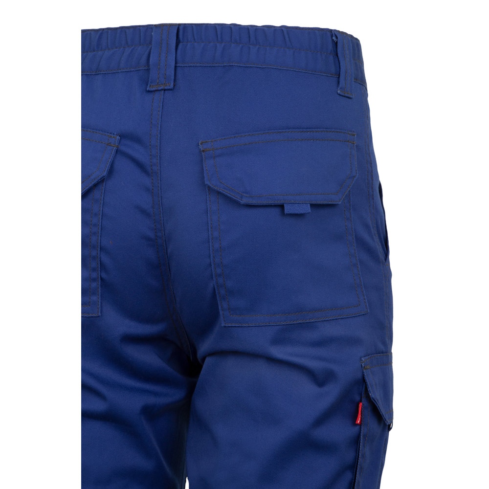 VL LUGH. Pantalon stretch, multipoches (240g/m²) en coton (46%), EME (38%) et polyester (16%) 46