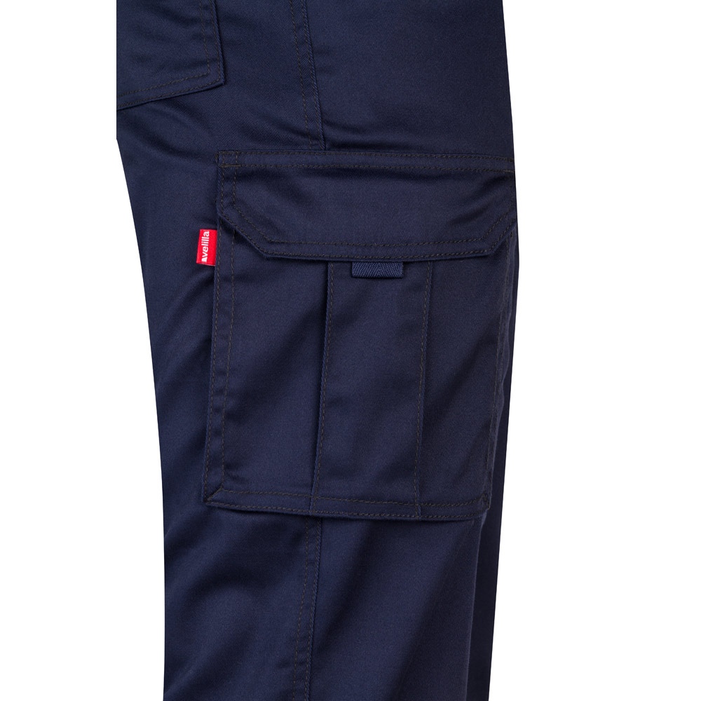 VL LUGH. Pantalon stretch, multipoches (240g/m²) en coton (46%), EME (38%) et polyester (16%) 50
