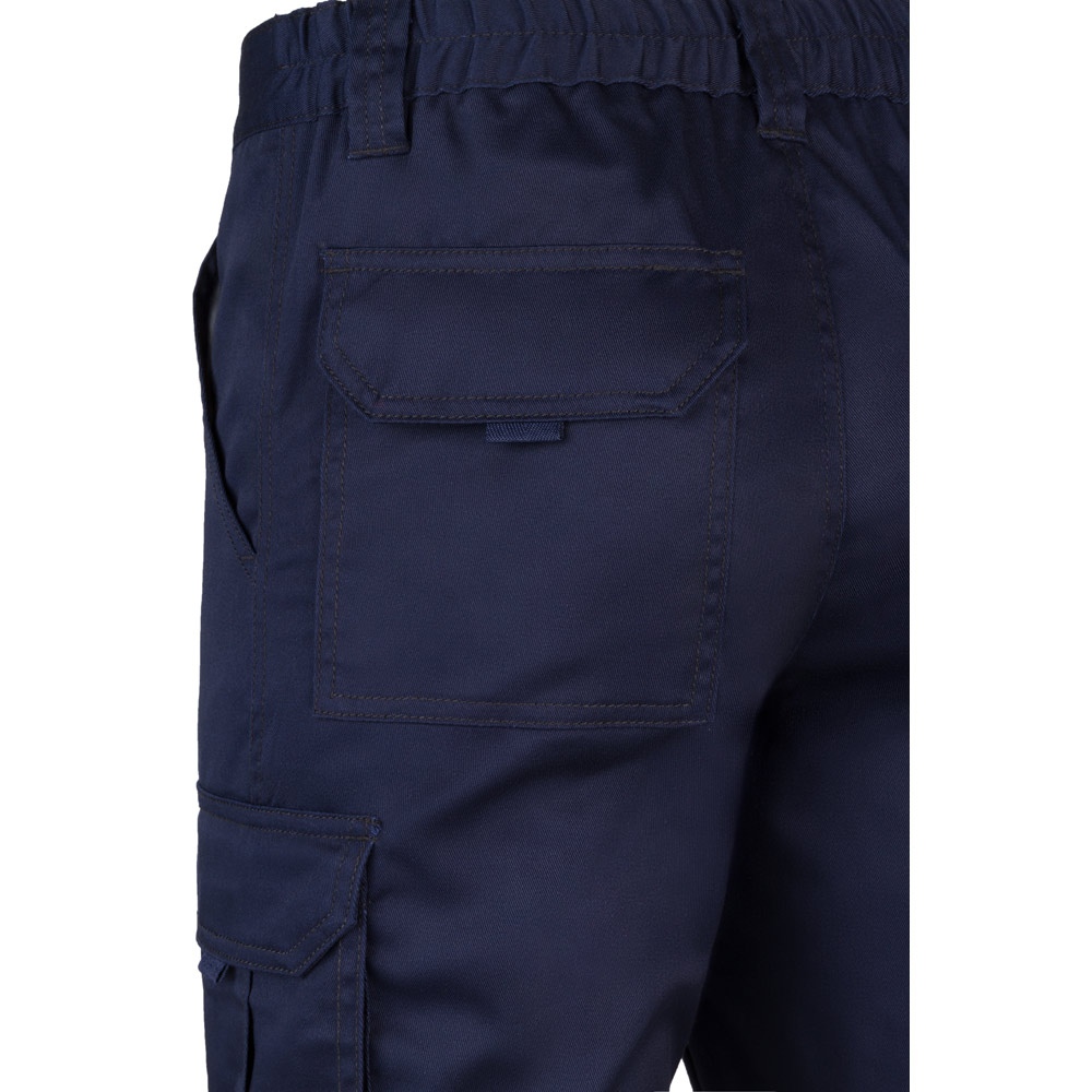 VL LUGH. Pantalon stretch, multipoches (240g/m²) en coton (46%), EME (38%) et polyester (16%) 51
