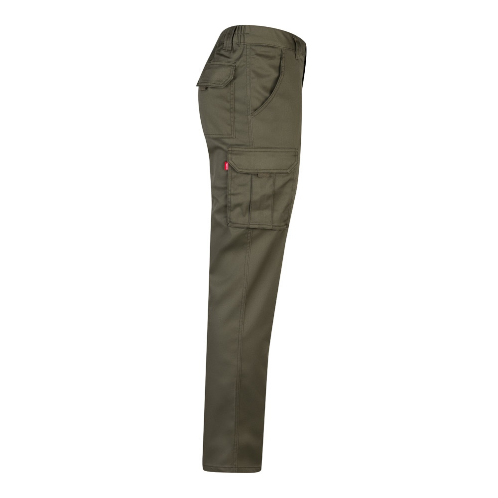 VL LUGH. Pantalon stretch, multipoches (240g/m²) en coton (46%), EME (38%) et polyester (16%) 54