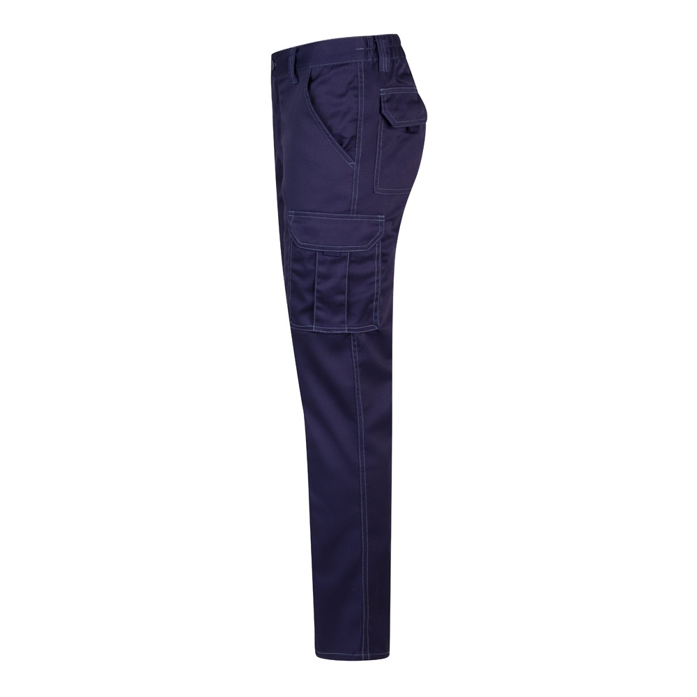 VL LUGH. Pantalon stretch, multipoches (240g/m²) en coton (46%), EME (38%) et polyester (16%) 18