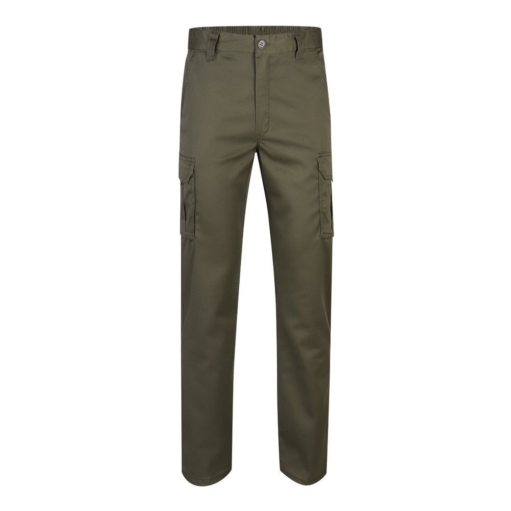 VL LUGH. Pantalon stretch, multipoches (240g/m²) en coton (46%), EME (38%) et polyester (16%) 10