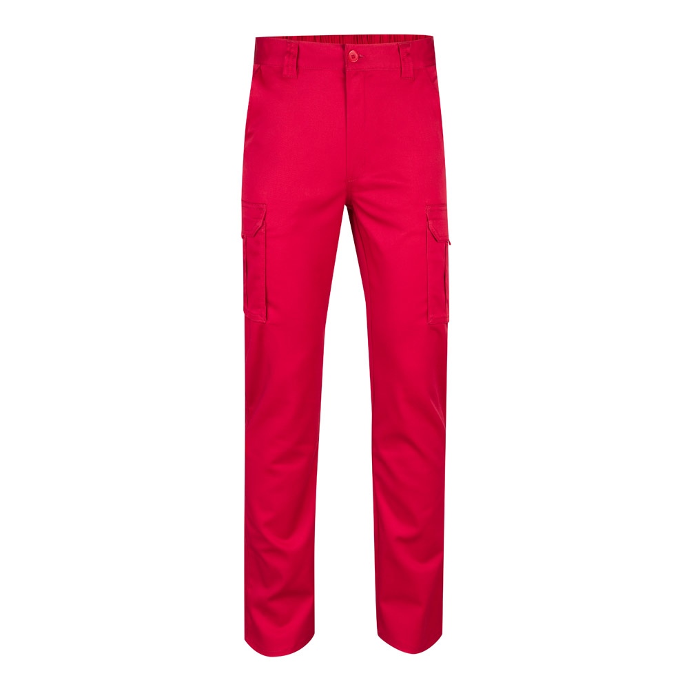 VL LUGH. Pantalon stretch, multipoches (240g/m²) en coton (46%), EME (38%) et polyester (16%) 4