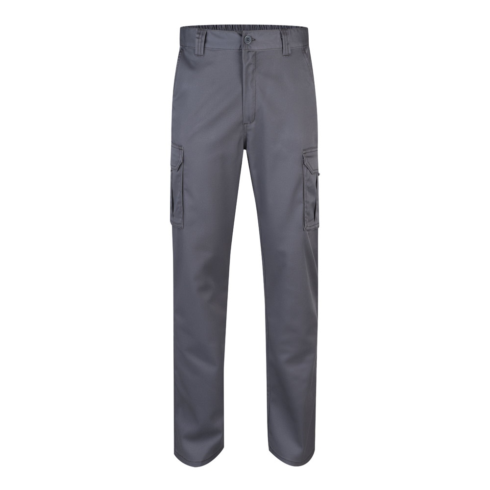 VL LUGH. Pantalon stretch, multipoches (240g/m²) en coton (46%), EME (38%) et polyester (16%) 7