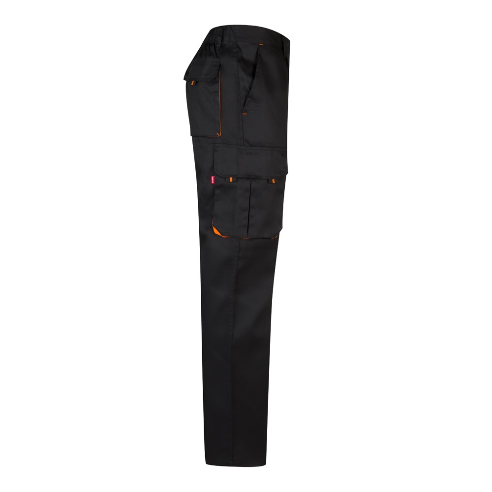 VL HYPNOS. Pantalon sergé, bicolore, multipoches (200g/m²), en coton (35%) et polyester (65%) 28