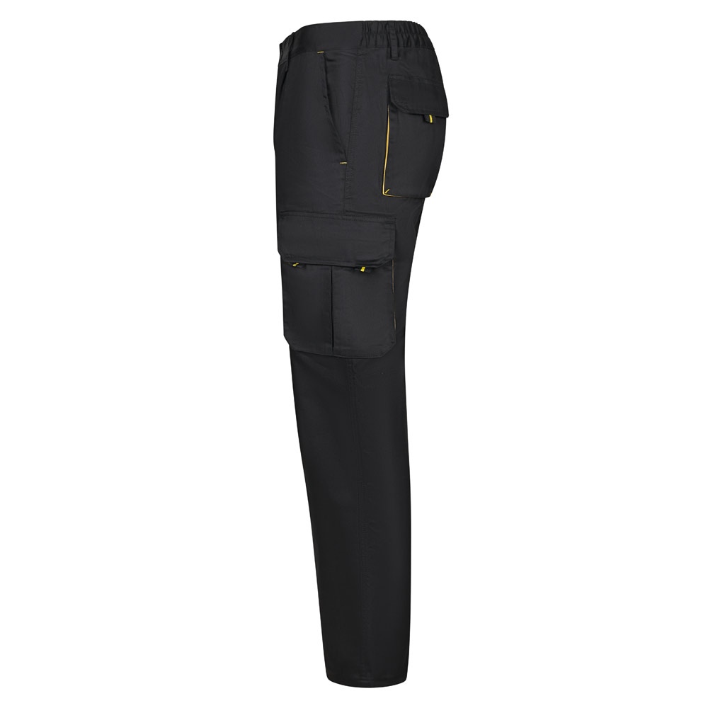 VL HYPNOS. Pantalon sergé, bicolore, multipoches (200g/m²), en coton (35%) et polyester (65%) 18