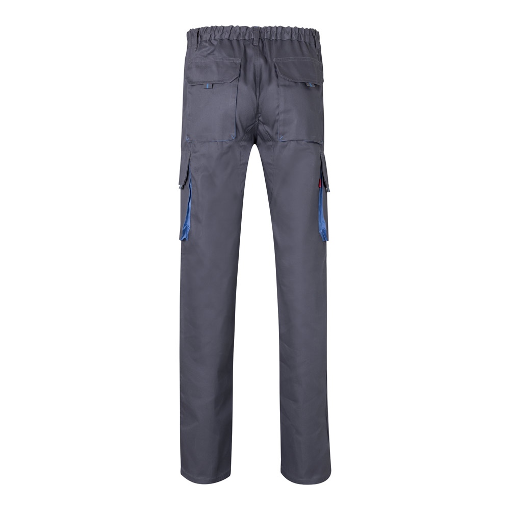 VL HYPNOS. Pantalon sergé, bicolore, multipoches (200g/m²), en coton (35%) et polyester (65%) 51