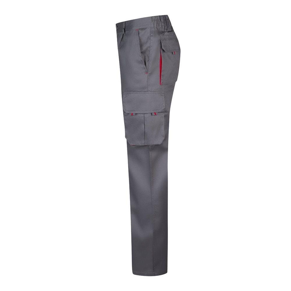 VL HYPNOS. Pantalon sergé, bicolore, multipoches (200g/m²), en coton (35%) et polyester (65%) 67