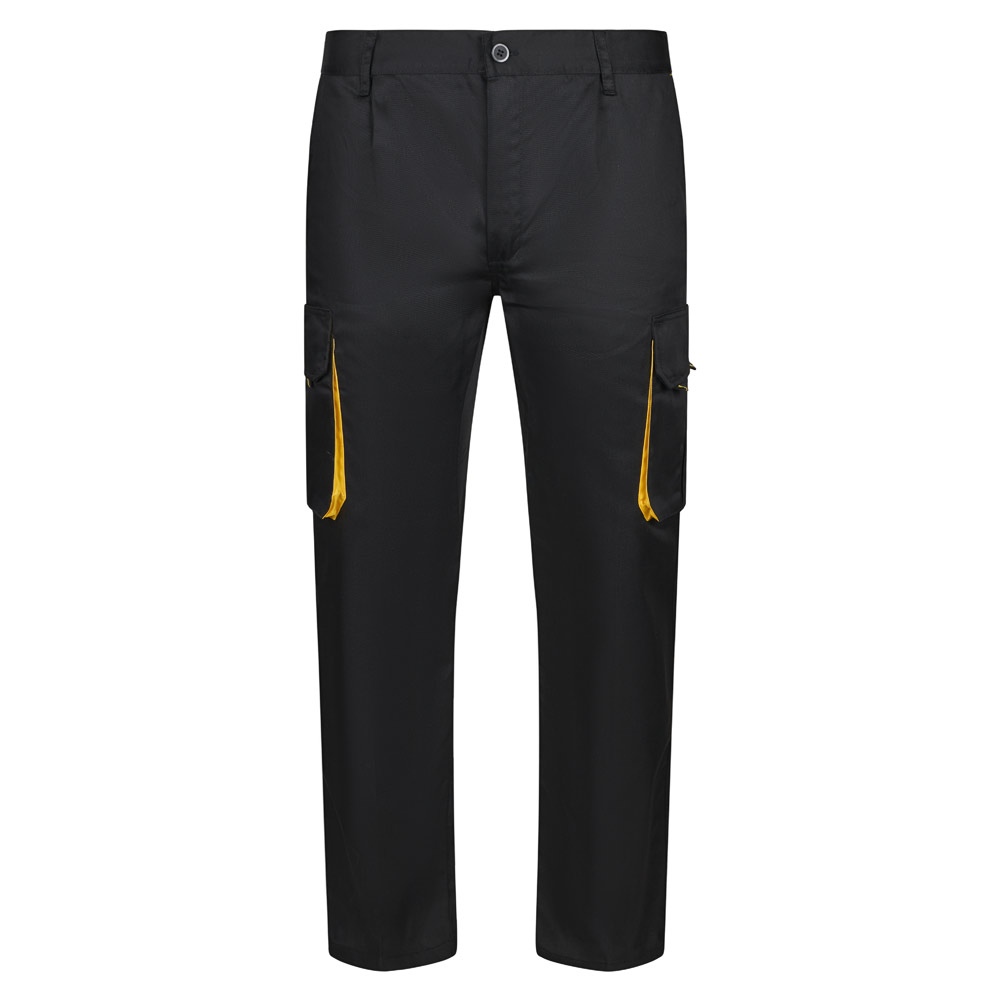 VL HYPNOS. Pantalon sergé, bicolore, multipoches (200g/m²), en coton (35%) et polyester (65%) 2