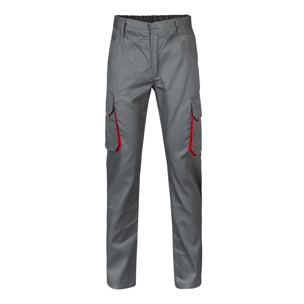 VL HYPNOS. Pantalon sergé, bicolore, multipoches (200g/m²), en coton (35%) et polyester (65%) 13