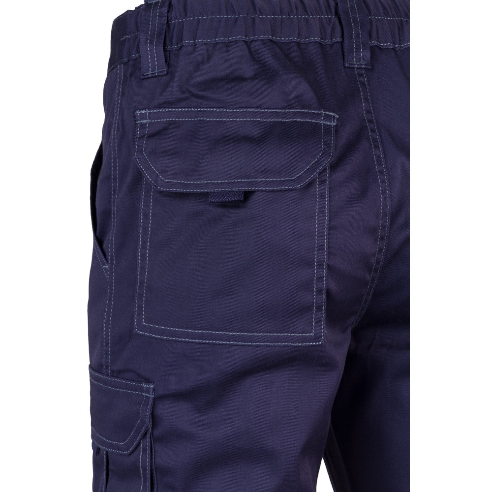 VL PAN. Pantalon stretch, multipoches (290g/m²), en coton (46%), EME (38%) et polyester (16%) 18