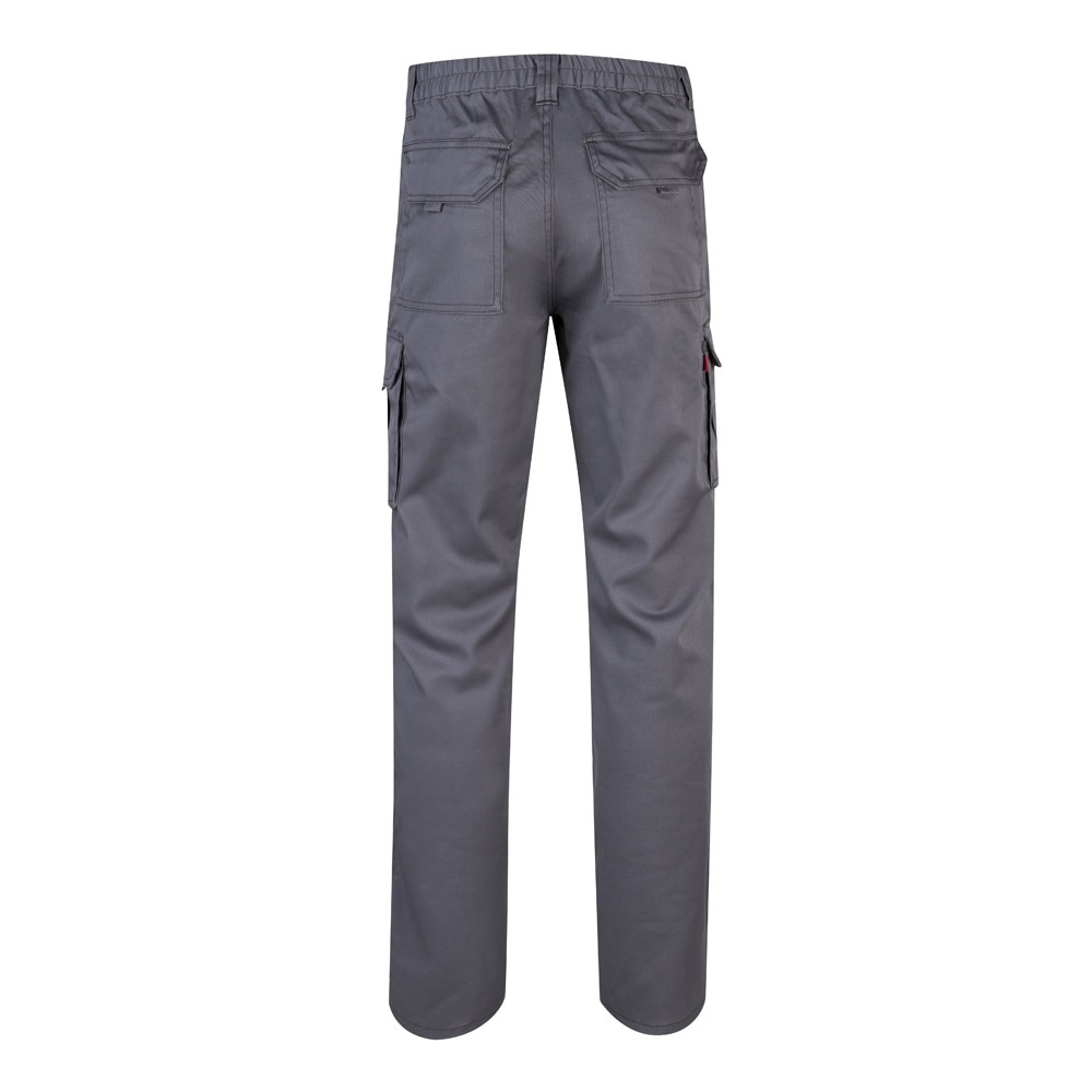 VL PAN. Pantalon stretch, multipoches (290g/m²), en coton (46%), EME (38%) et polyester (16%) 24