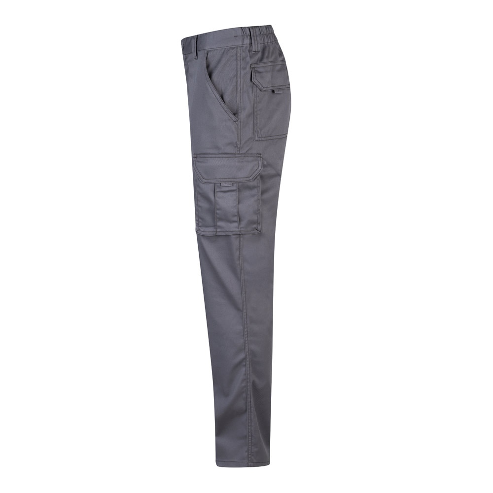 VL PAN. Pantalon stretch, multipoches (290g/m²), en coton (46%), EME (38%) et polyester (16%) 25