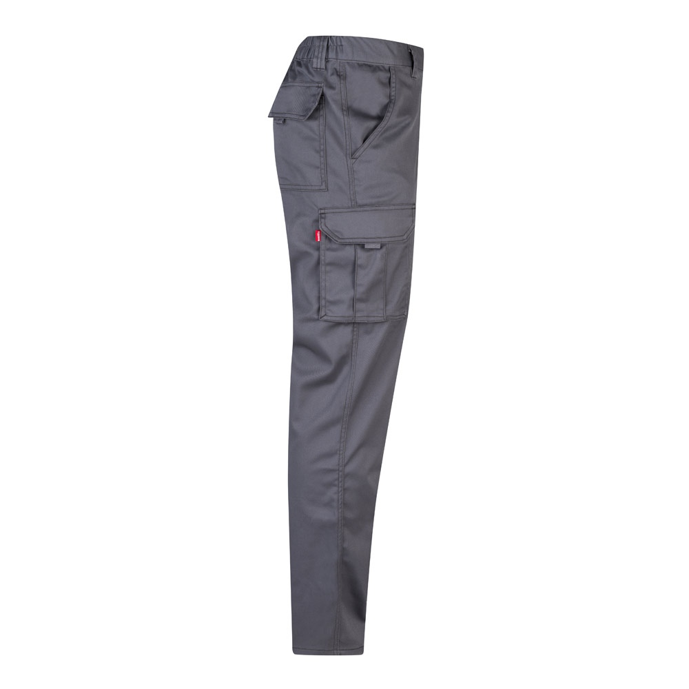 VL PAN. Pantalon stretch, multipoches (290g/m²), en coton (46%), EME (38%) et polyester (16%) 26