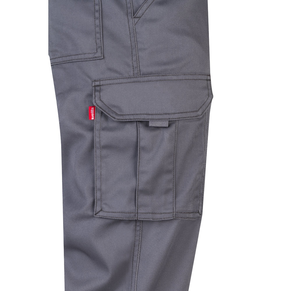 VL PAN. Pantalon stretch, multipoches (290g/m²), en coton (46%), EME (38%) et polyester (16%) 27