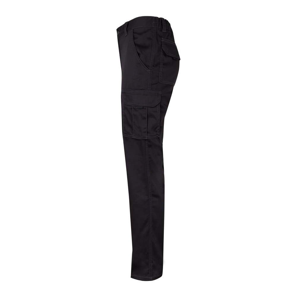 VL PAN. Pantalon stretch, multipoches (290g/m²), en coton (46%), EME (38%) et polyester (16%) 10