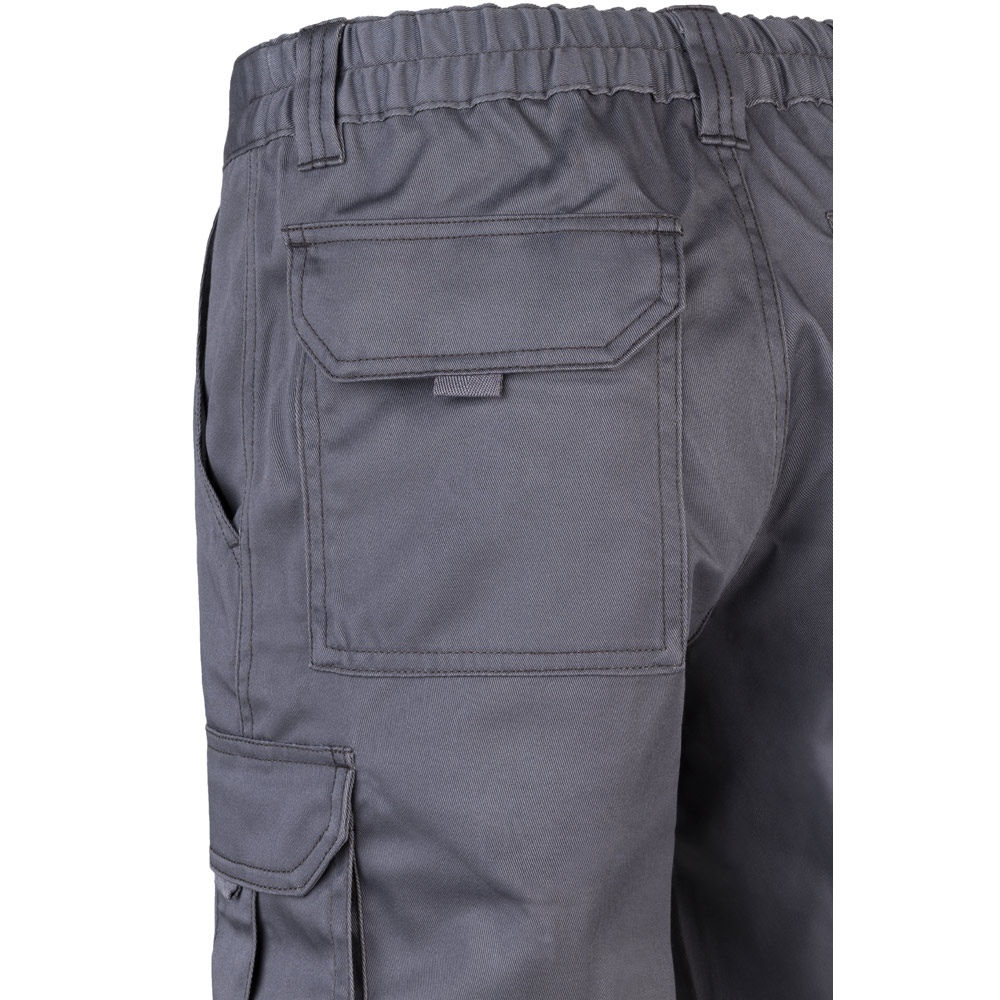 VL PAN. Pantalon stretch, multipoches (290g/m²), en coton (46%), EME (38%) et polyester (16%) 28
