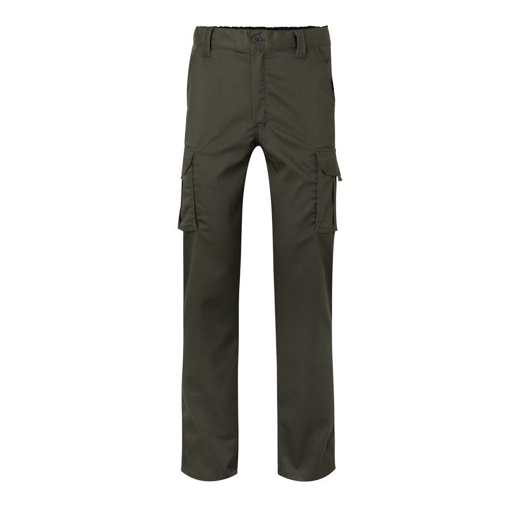 VL PAN. Pantalon stretch, multipoches (290g/m²), en coton (46%), EME (38%) et polyester (16%) 7
