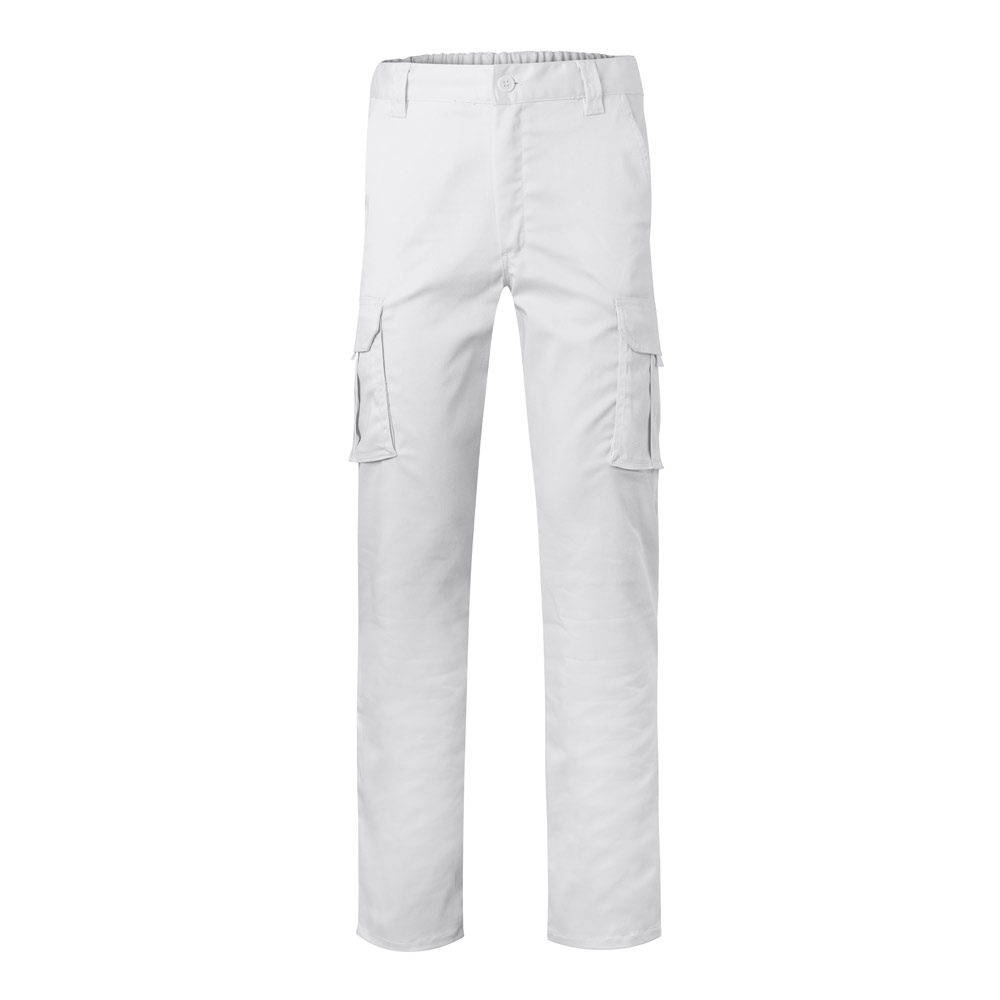 VL PAN. Pantalon stretch, multipoches (290g/m²), en coton (46%), EME (38%) et polyester (16%) 4