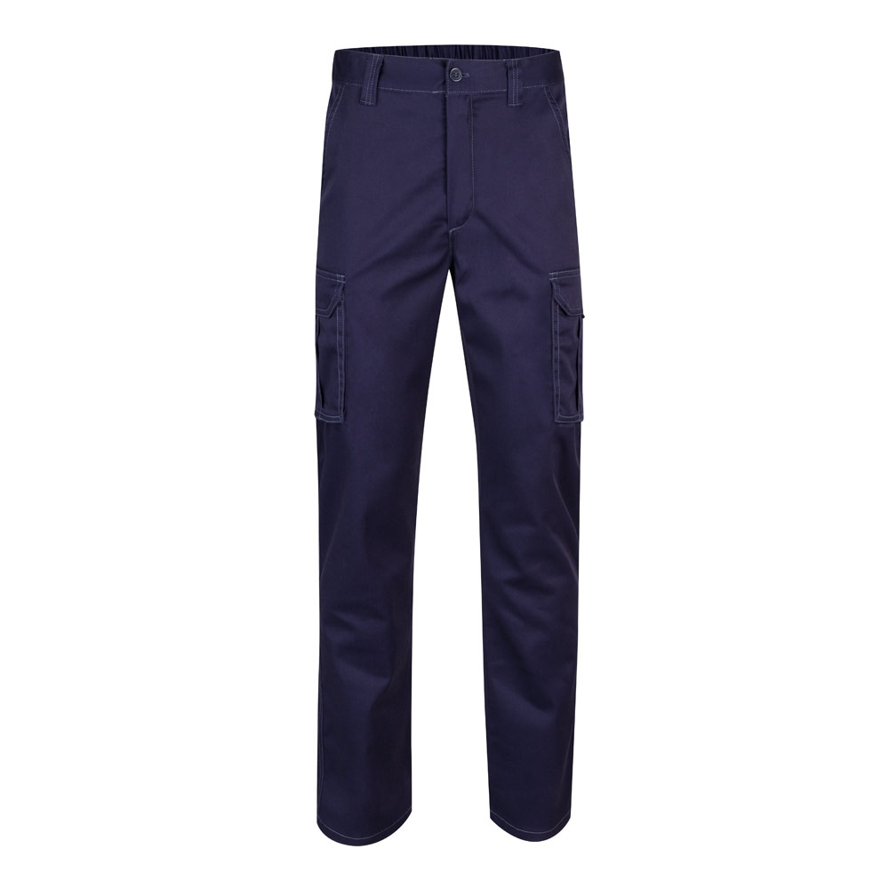 VL PAN. Pantalon stretch, multipoches (290g/m²), en coton (46%), EME (38%) et polyester (16%) 3