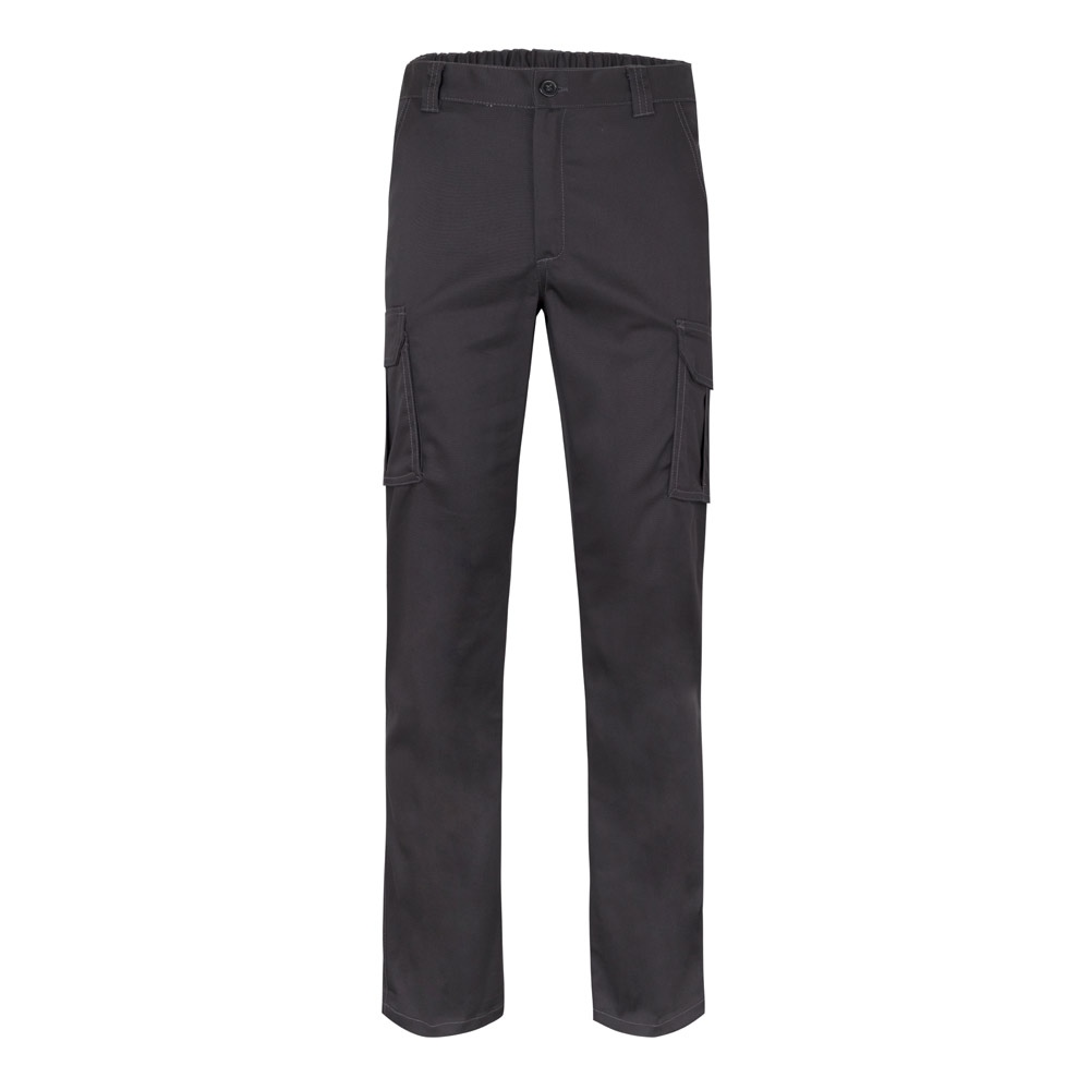 VL PAN. Pantalon stretch, multipoches (290g/m²), en coton (46%), EME (38%) et polyester (16%) 2
