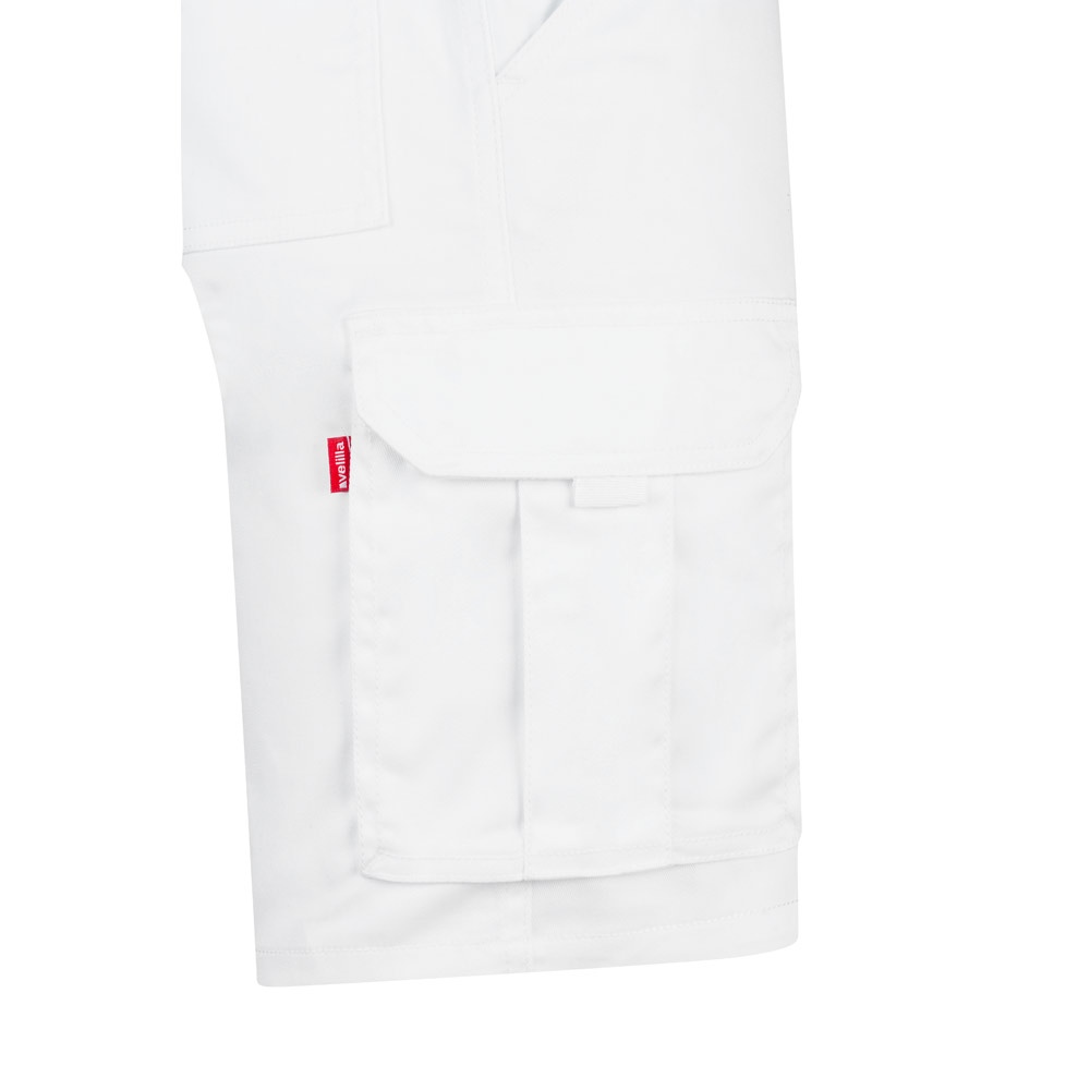 VL HEBE. Bermuda stretch, multipoches (240g/m²), en coton (46%), EME (38%) et polyester (16%) 21
