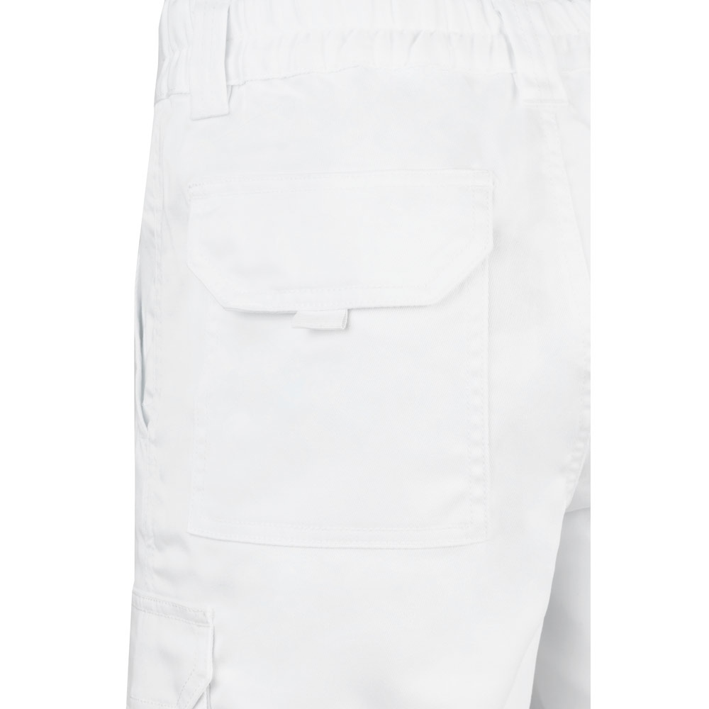 VL HEBE. Bermuda stretch, multipoches (240g/m²), en coton (46%), EME (38%) et polyester (16%) 22