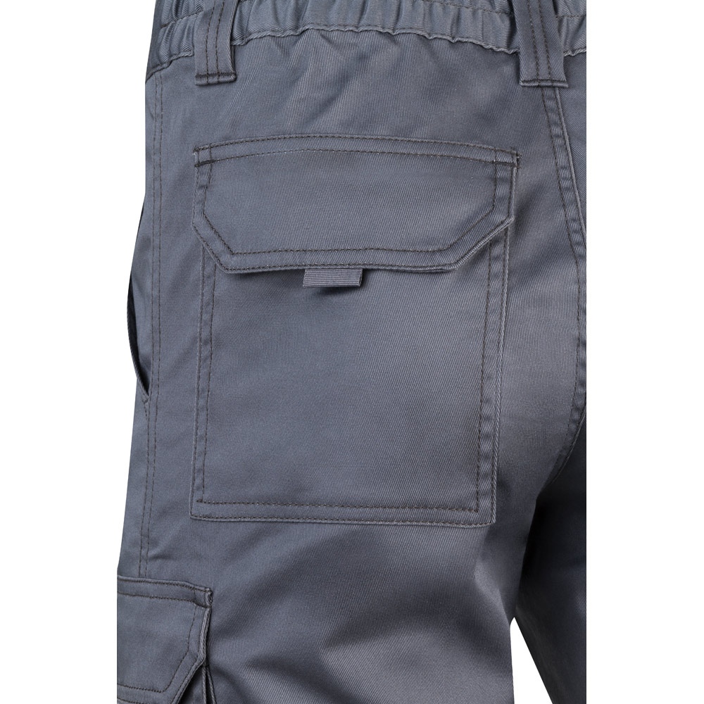 VL HEBE. Bermuda stretch, multipoches (240g/m²), en coton (46%), EME (38%) et polyester (16%) 27
