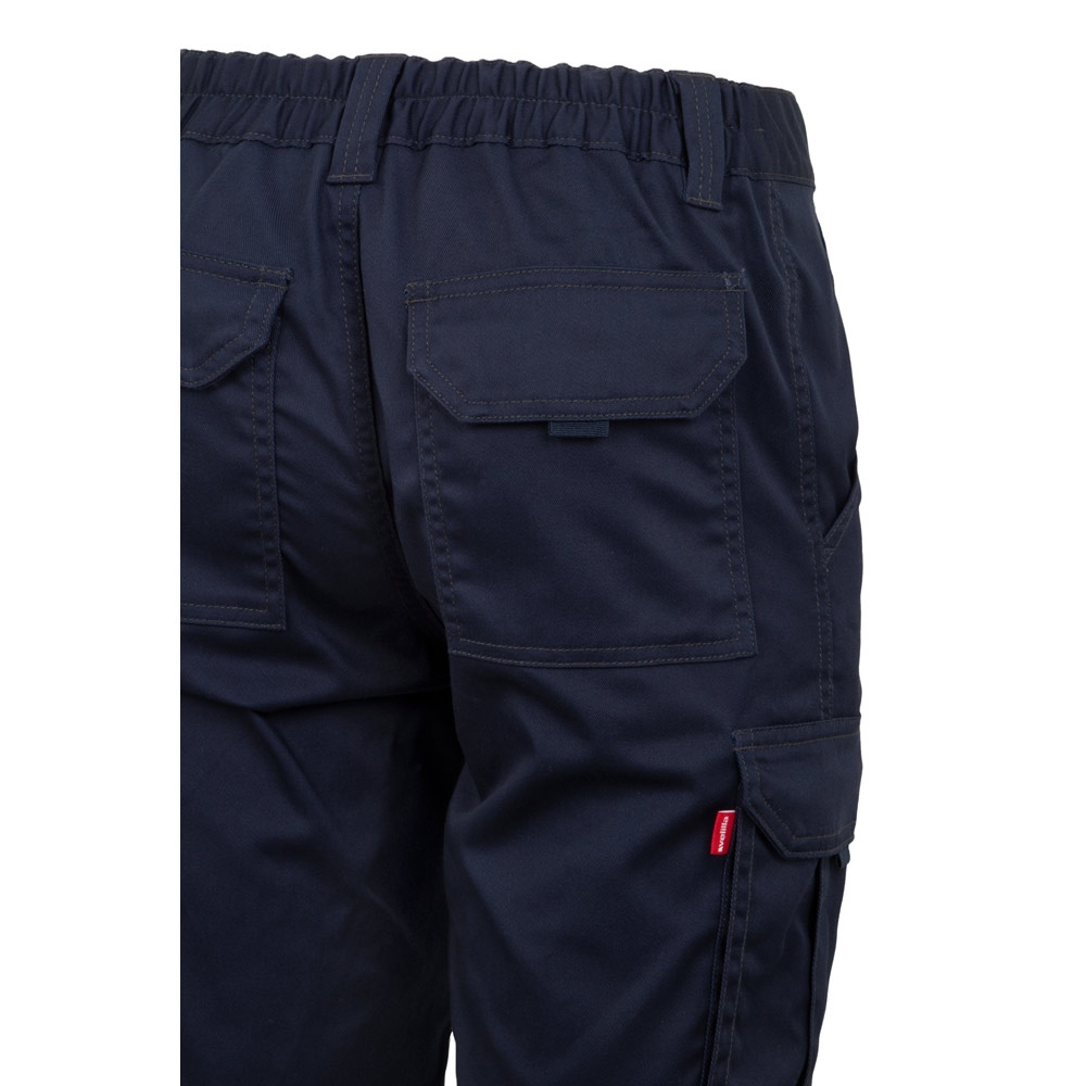VL HEBE. Bermuda stretch, multipoches (240g/m²), en coton (46%), EME (38%) et polyester (16%) 32