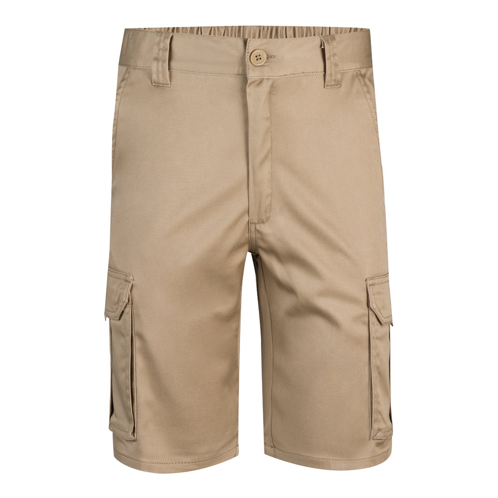 VL HEBE. Bermuda stretch, multipoches (240g/m²), en coton (46%), EME (38%) et polyester (16%) 7
