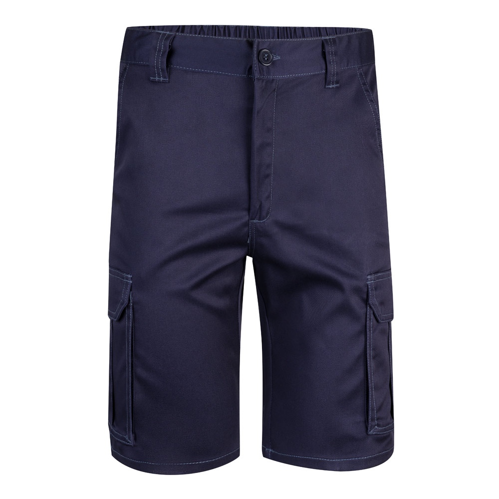 VL HEBE. Bermuda stretch, multipoches (240g/m²), en coton (46%), EME (38%) et polyester (16%) 3
