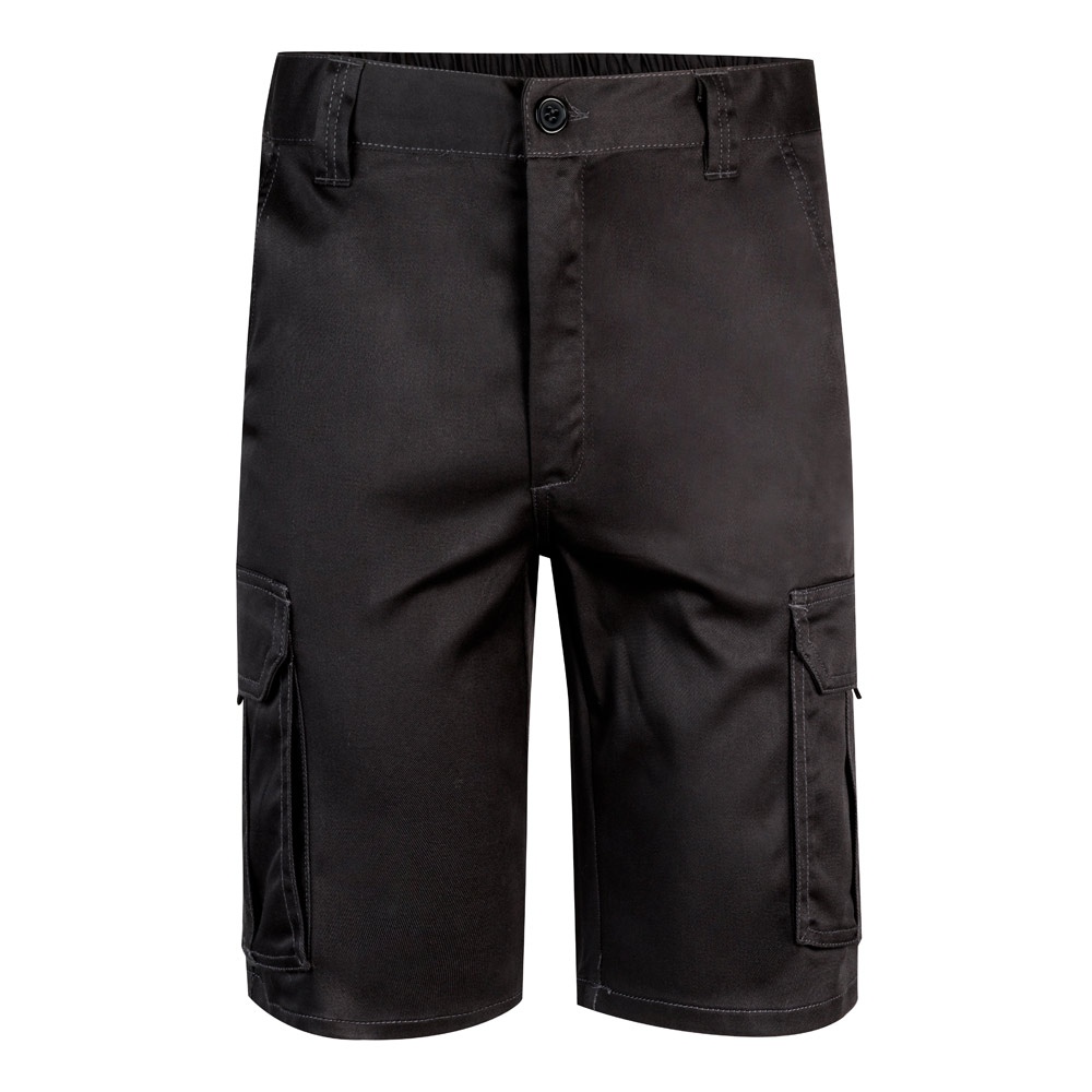 VL HEBE. Bermuda stretch, multipoches (240g/m²), en coton (46%), EME (38%) et polyester (16%) 2