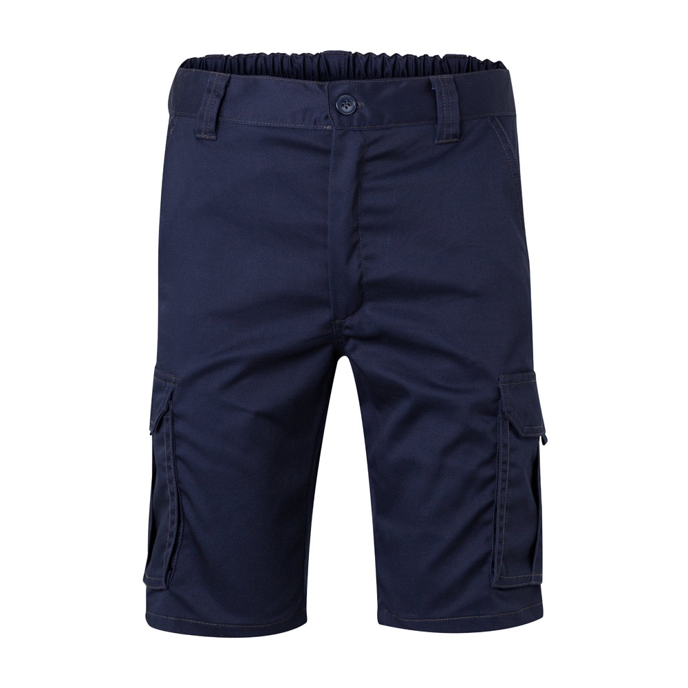 VL HEBE. Bermuda stretch, multipoches (240g/m²), en coton (46%), EME (38%) et polyester (16%) 6