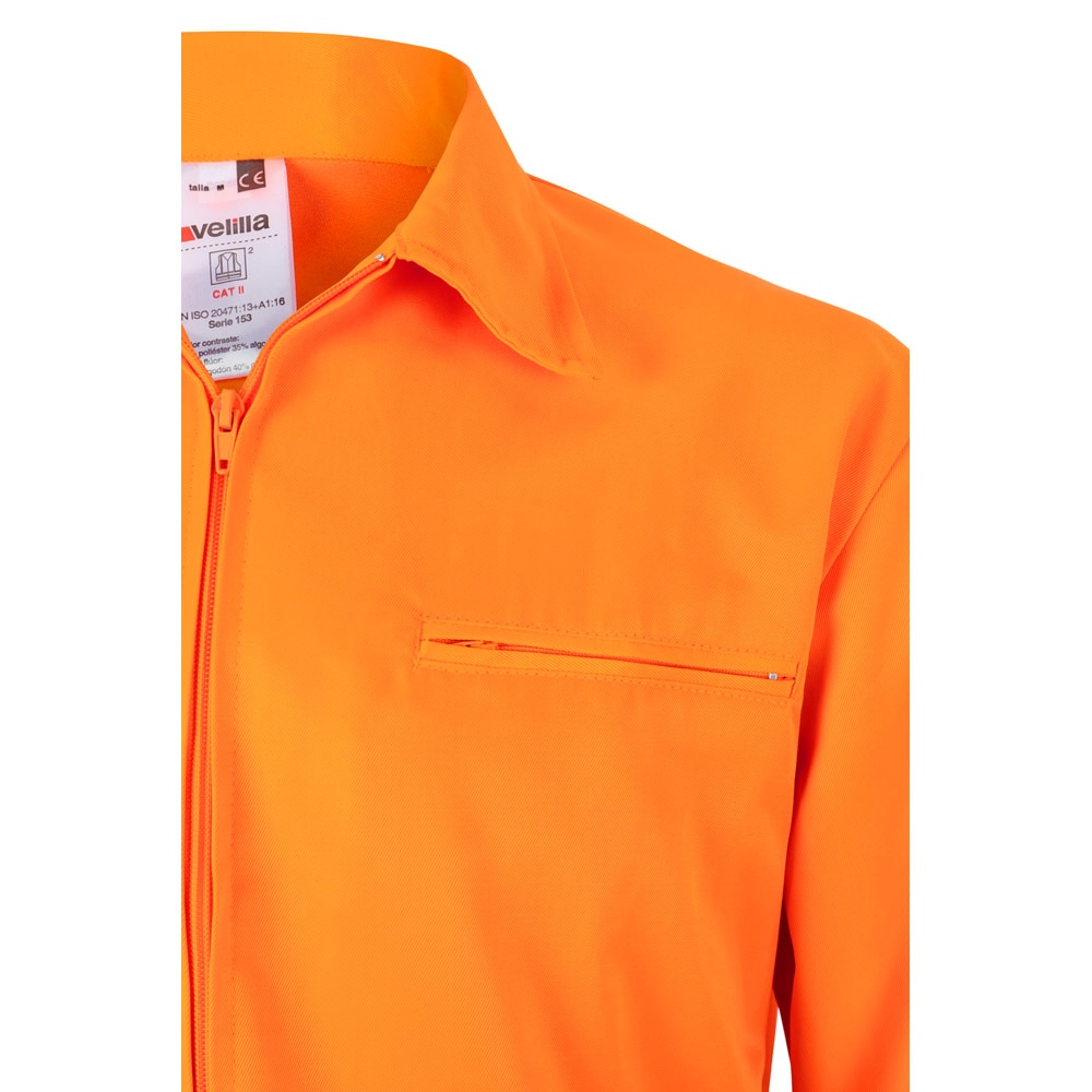 VL NEPTUNE LARGE. Veste en sergé bicolore (210g/m²) en polyester (80%) et coton (20%) 24