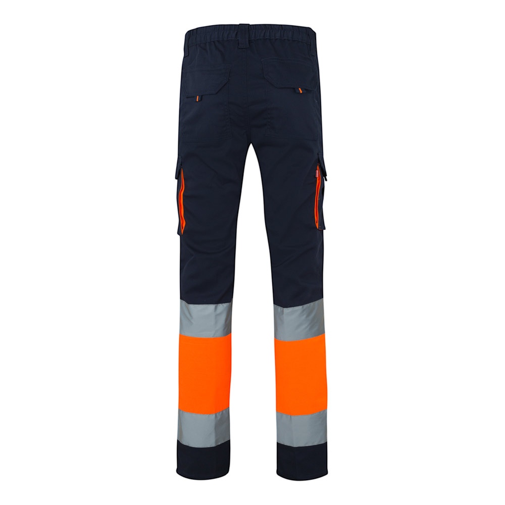 VL ZEUS LARGE. Pantalon stretch multipoches bicolore (240g/m²), en coton (46%), EME (38%) et polyester (16%) 21