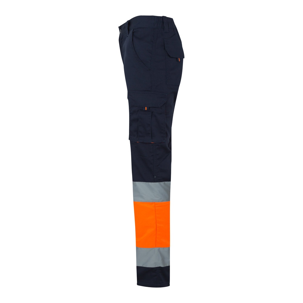 VL ZEUS LARGE. Pantalon stretch multipoches bicolore (240g/m²), en coton (46%), EME (38%) et polyester (16%) 22
