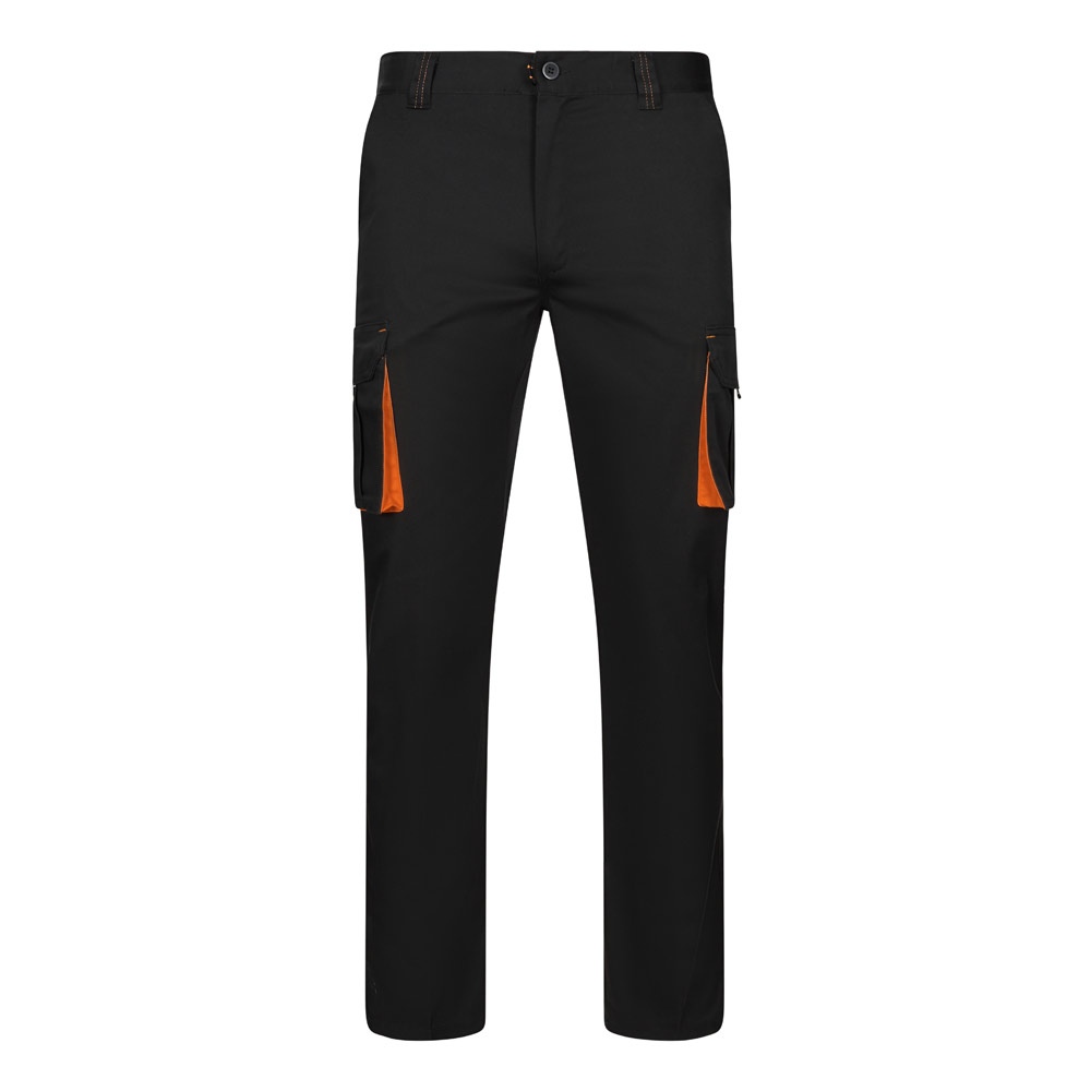 VL FIDES. Pantalon stretch bicolore, multipoches (240g/m²), en coton (46%), EME (38%) et polyester (16%) 5