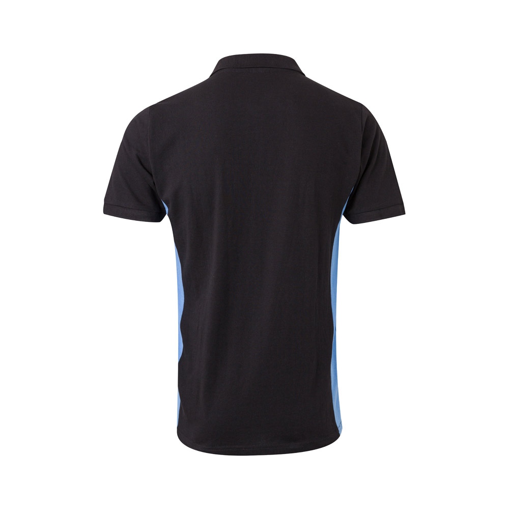 VL SUPAY. Polo piqué bicolore (180g/m²), manches courtes, en coton (60%) et polyester (40%) 29