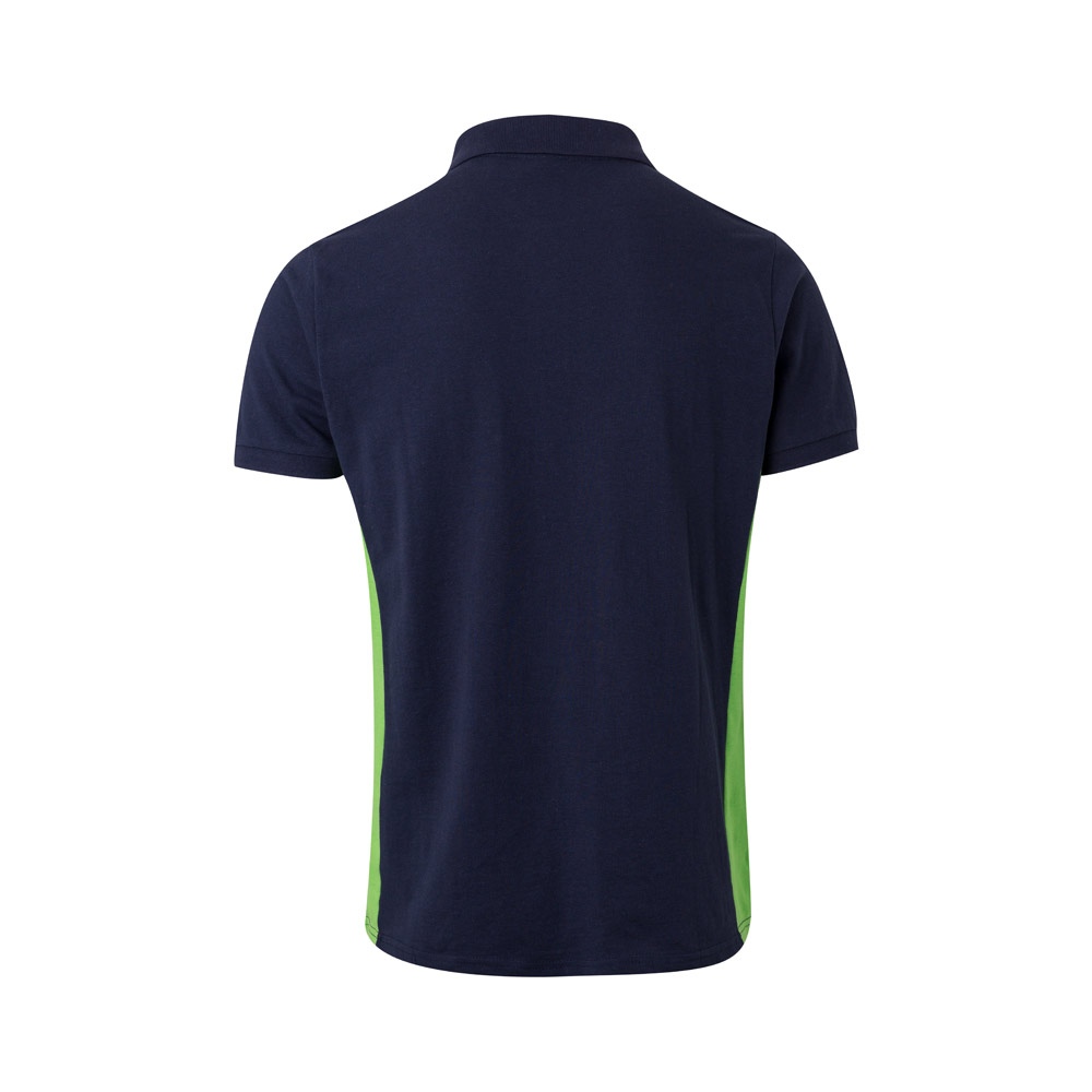VL SUPAY. Polo piqué bicolore (180g/m²), manches courtes, en coton (60%) et polyester (40%) 37