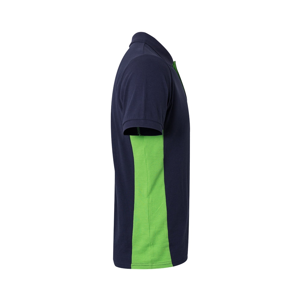 VL SUPAY. Polo piqué bicolore (180g/m²), manches courtes, en coton (60%) et polyester (40%) 38