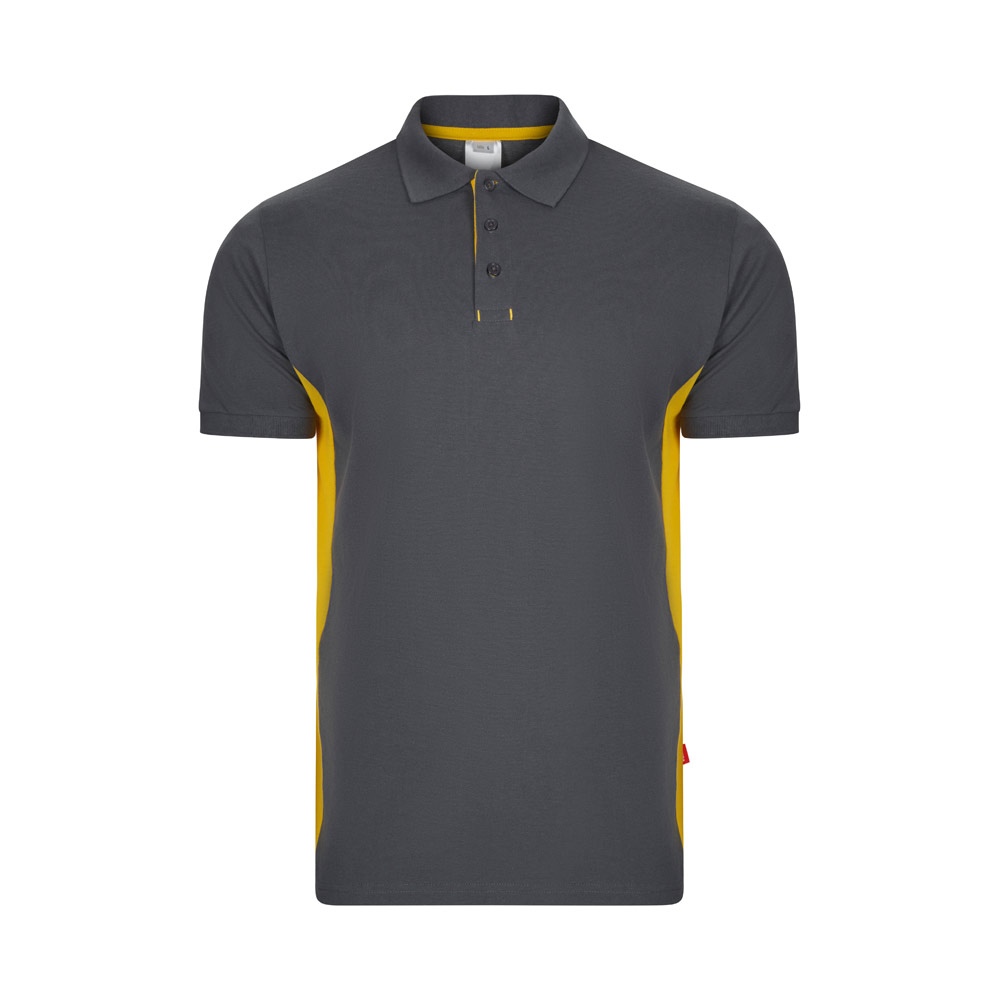 VL SUPAY. Polo piqué bicolore (180g/m²), manches courtes, en coton (60%) et polyester (40%) 4