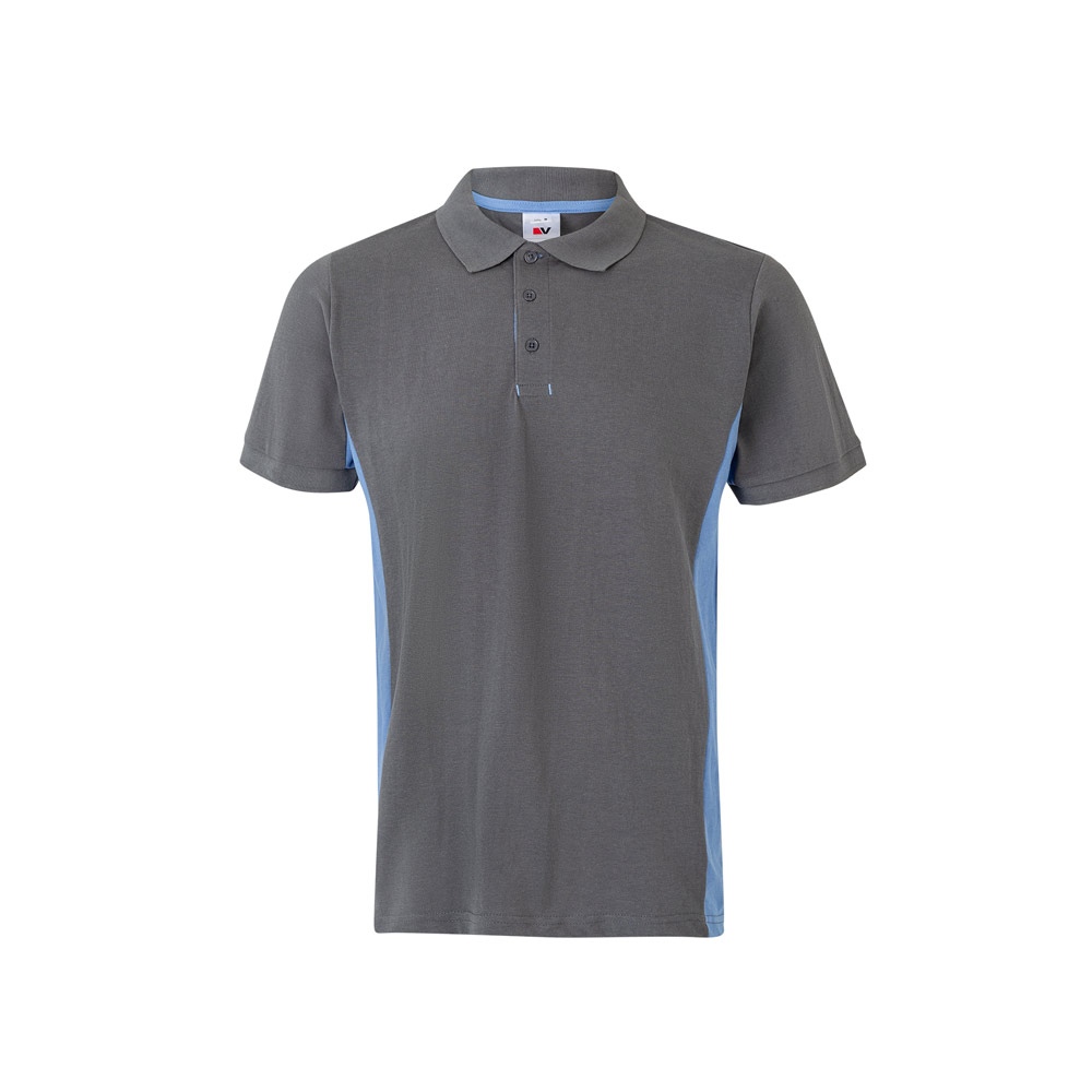 VL SUPAY. Polo piqué bicolore (180g/m²), manches courtes, en coton (60%) et polyester (40%) 10