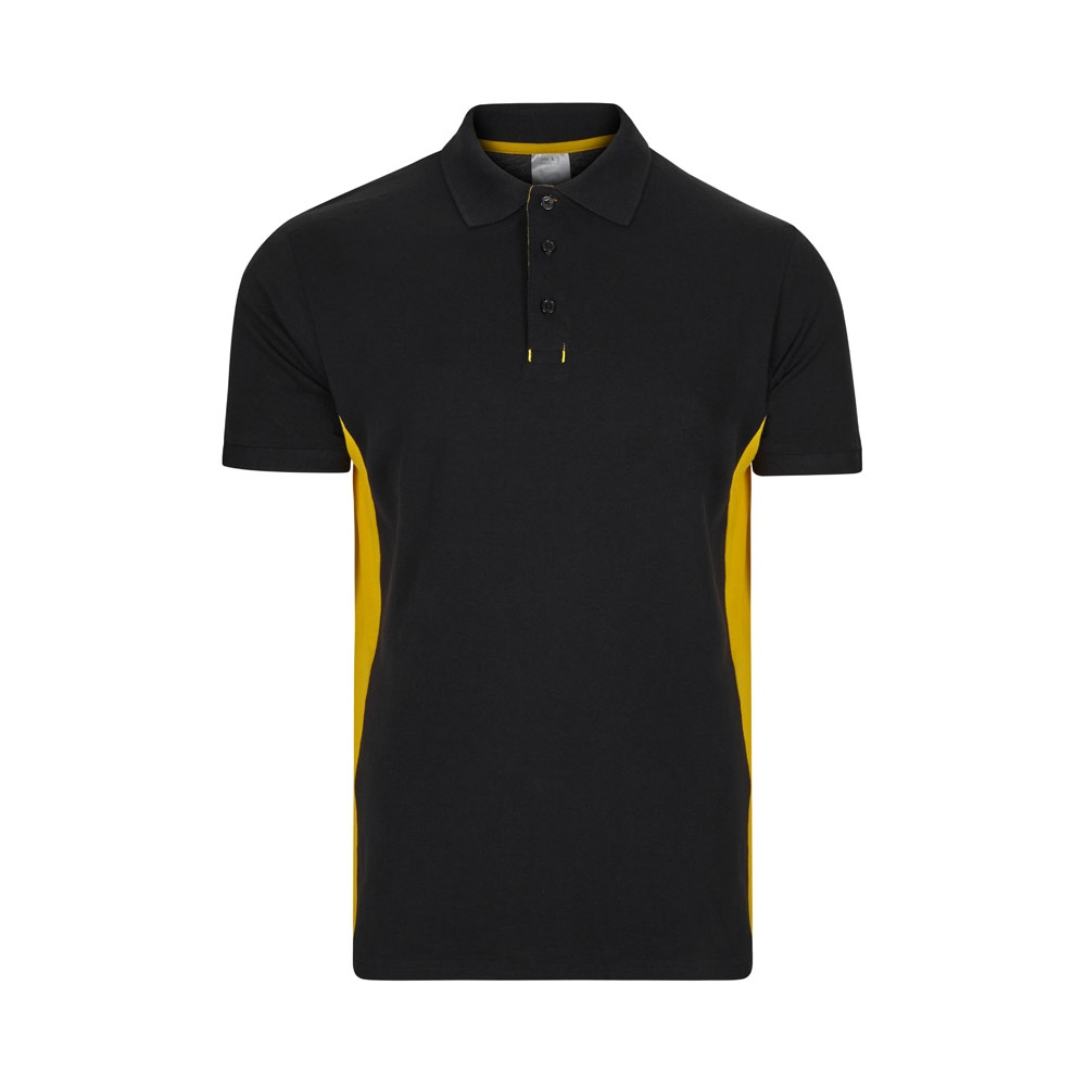 VL SUPAY. Polo piqué bicolore (180g/m²), manches courtes, en coton (60%) et polyester (40%) 2